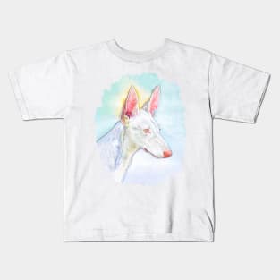 The watercolor dog Kids T-Shirt